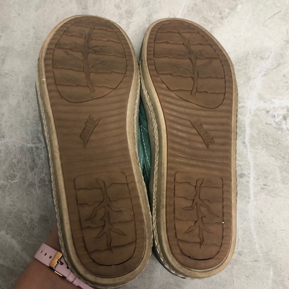 COPY - Earth citrus mint leather loafers, 9 - Picture 5 of 7